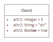 default value